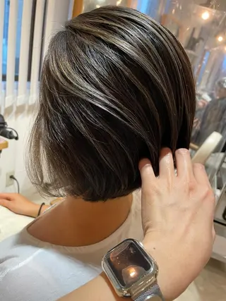 カラー 髪質改善×縮毛矯正 HairDr.LINO駒沢【リノ】所属・mam. mamicoのヘアスタイル