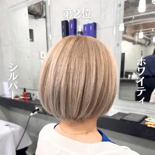 カラー Endearing 銀座⭐︎YOKOのヘアスタイル