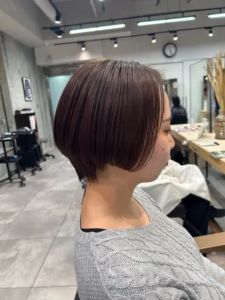 ミディアム ショート・ボブ 🌈chinaのヘアスタイル