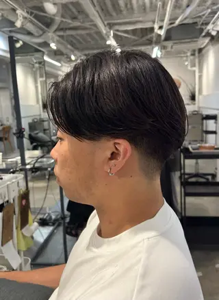 パーマ メンズ 💈メンズパーマ 曲がる縮毛矯正💈のヘアスタイル