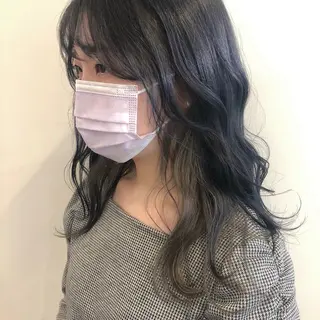 ロング カラー レイヤー/お顔まわり 暖色カラー🍑Amiのその他イメージ