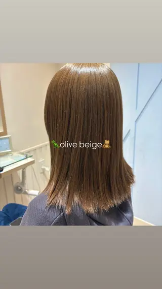 カラー カットモデル募集中 𓂃⟡.·　サヤのヘアスタイル