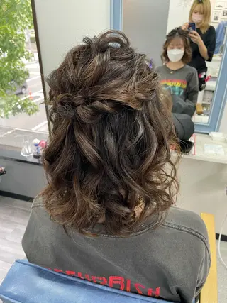 ヘアアレンジ オノ アカネのヘアスタイル