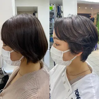 ショート パーマ TONI&GUY   EBISU所属・無料カットモデル募集 / Natsukiのヘアスタイル