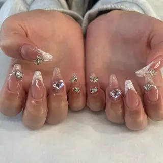 ネイル 💎🐰 saki. m 🐰💎のネイルデザイン