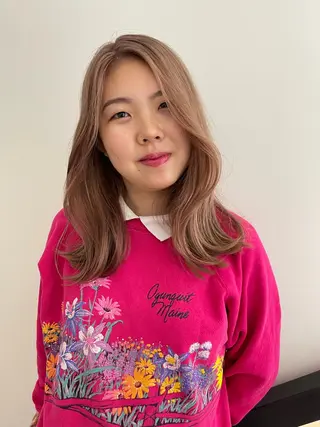 セミロング カラー zestKalon 🔗IBUのヘアスタイル