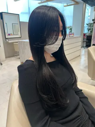 ロング 透明感カラー k-twoういのヘアスタイル