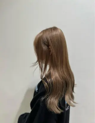ロング カラー 派手髪♡モデル募集 鈴木沙彩のヘアスタイル