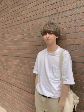 ミディアム カラー 小野寺空也✂️ 似合わせショートのヘアスタイル