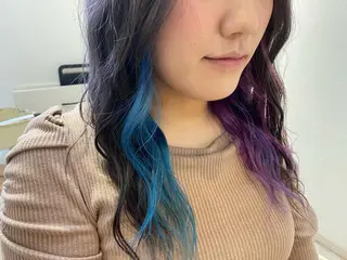 ロング カラー ヘアアレンジ Design Color🐰アユミのヘアスタイル