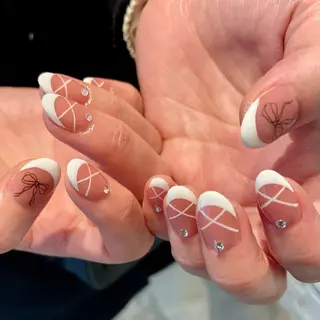 ミディアム m kaori𓃟のネイルデザイン