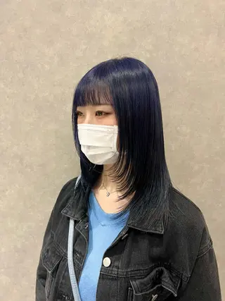 ミディアム SEE-SAW / LOBBY Rionのヘアスタイル