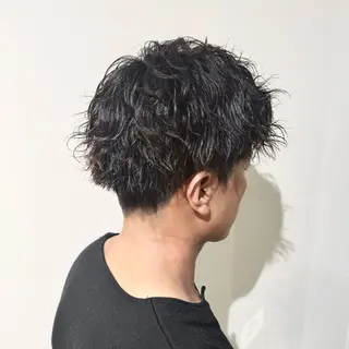 パーマ メンズ マツエク/men's /透明感/さくらのヘアスタイル