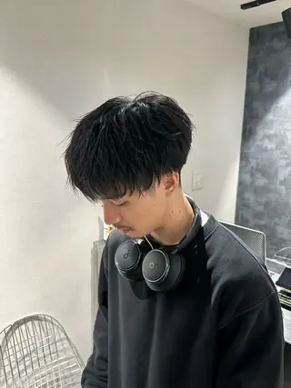 ショート SALOWIN 原宿 iori所属・💈センターパート パーマ特化💈雄太のヘアスタイル