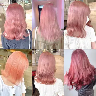 カラー Seleneコウキ ブリーチ/ハイトーンのヘアスタイル