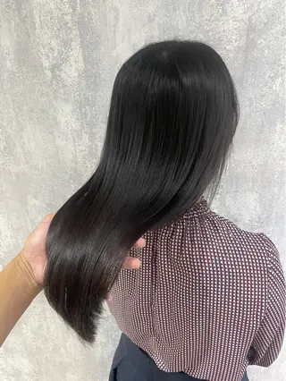 セミロング 杉野/髪質改善 Zina博多店長のヘアスタイル