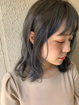 ミディアム カラー サダハルカ |chouetteのヘアスタイル