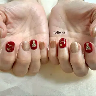 ネイル フェリックスネイル 大人綺麗/トレンドのネイルデザイン
