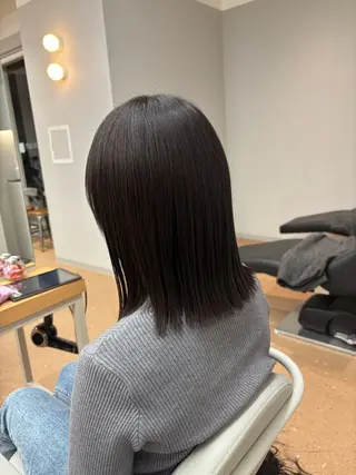 ミディアム hair Lanish 三郷中央店所属・内藤 美幸のヘアスタイル