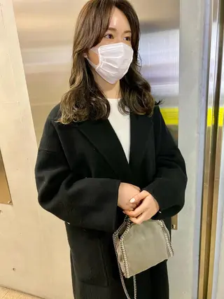 ロング カラー 🥣 hashi 🛋️のヘアスタイル