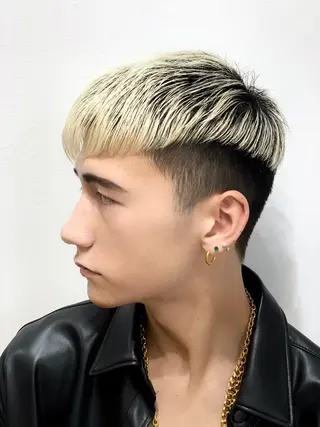 ショート カラー メンズ メンズStylist 山根慧のヘアスタイル