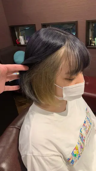 ミディアム カラー SOAR武蔵小杉所属・💜ハナエ💜 オーダーメイド美髪✨のヘアスタイル