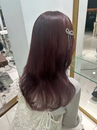 セミロング 縮毛・髪質改善🩰 mai🐰ྀི🤍のヘアスタイル