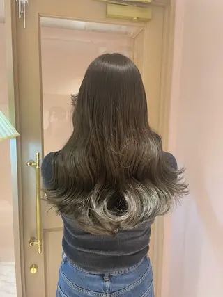ロング マホ/日吉/髪質改善 /レイヤー/ガーリーのヘアスタイル