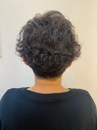 ショート カラー パーマ ✴︎ヒラガカナ✴︎ ECLAT HAIRのヘアスタイル