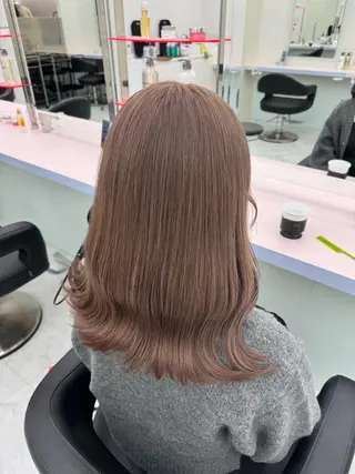 ミディアム カラー ♡ブリーチカラー♡ Mirioのヘアスタイル