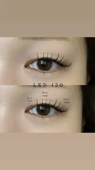 マツエク・マツパ charmant misakiのマツエク・マツパデザイン