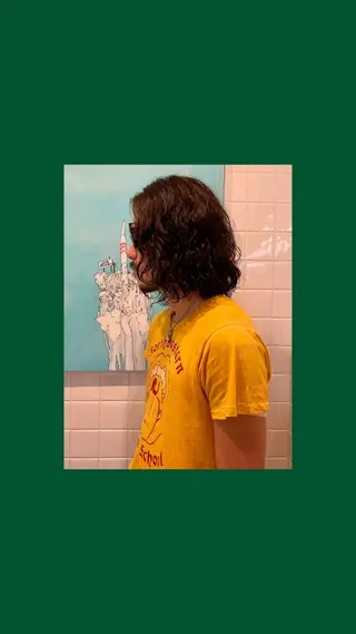 ミディアム メンズ Guru's Cut & Stand所属・ナルケ トモヤのヘアスタイル