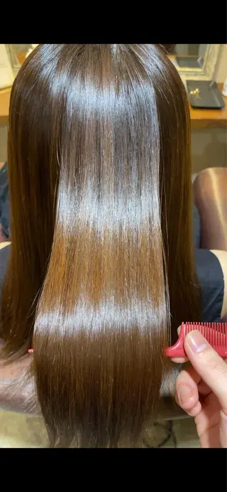 セミロング hair moija所属・宮成 佑介のヘアスタイル