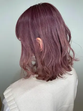 セミロング カラー ヘアアレンジ 佐藤 魁人のヘアスタイル