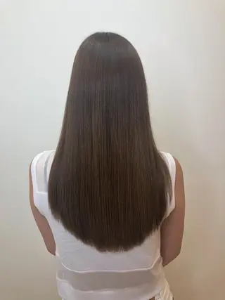 ロング カラー 齋藤 らいのヘアスタイル