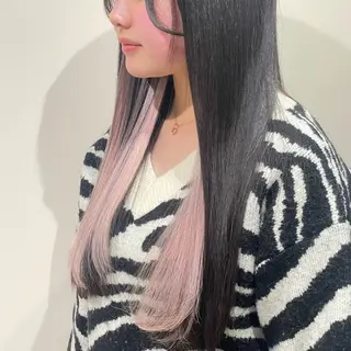 ロング カラー 🦋美髪／エクステ 🦋アベイクミのヘアスタイル