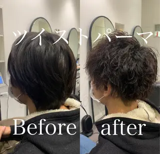 ミディアム 【酸性ストレート】 宮下和明のヘアスタイル