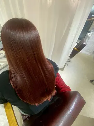 カラー ロング 🎀 マエカワ ユウリ 🎀のヘアスタイル