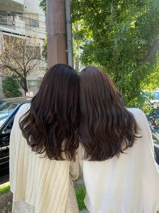 ロング カラー 大野 美紅のヘアスタイル