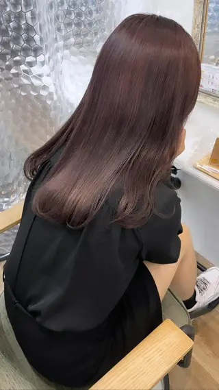 ロング カラー レイヤー/顔周り /AKARIのヘアスタイル