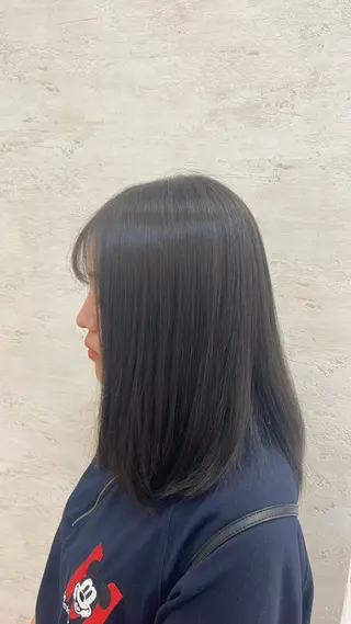 ミディアム カラー Yuzuki /モデル様募集中！のヘアスタイル