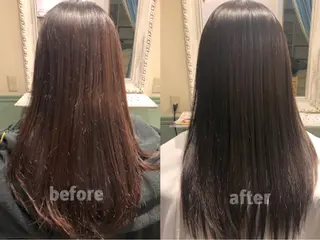 ロング カラー 小沼采唯👧🏼 海好きオヌちゃんのヘアスタイル