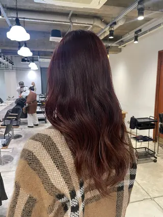 ロング カラー ユウナ🎀レイヤー/ 暖色カラーのヘアスタイル