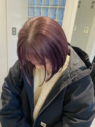 ミディアム カラー 村田 りょうやのヘアスタイル