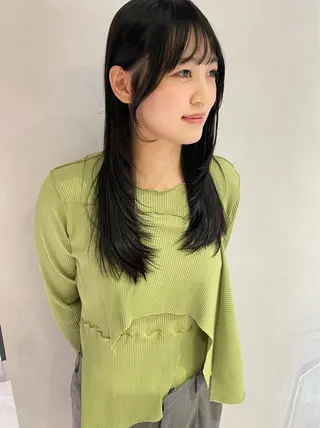 ロング 細山田 りゅうせいのヘアスタイル