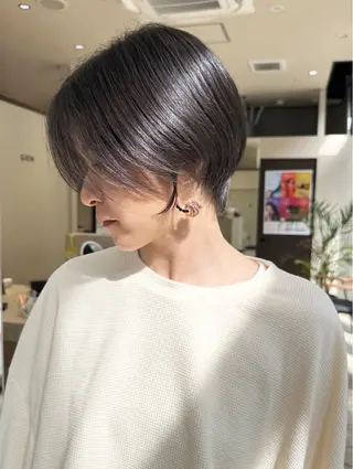 ショート GIEN 西宮ガーデンズプラス所属・中尾 碧斗のヘアスタイル