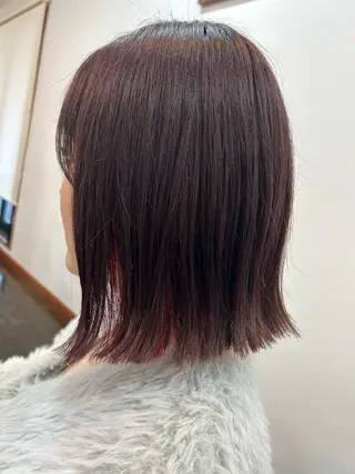 カラー 坂本 瑞季 🤍 髪質改善のヘアスタイル