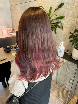 ロング カラー ⛄️推し活ヘア🖤 ♡sachika♡のヘアスタイル