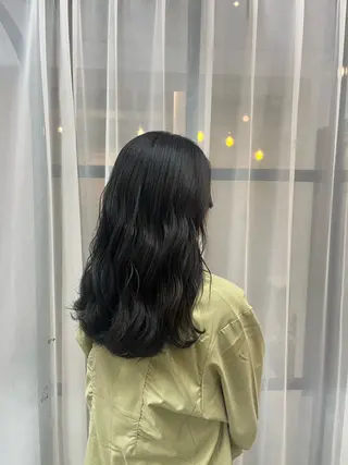 セミロング 角田 いちるのヘアスタイル