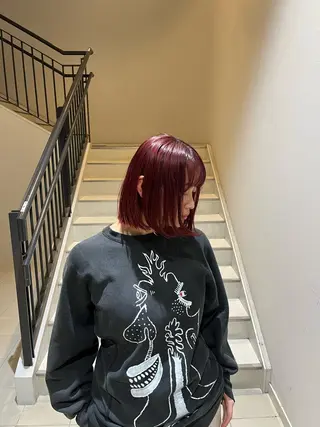 カラー シルエット所属・シルエット Reinaのヘアスタイル